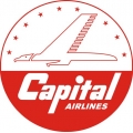 Capital Airlines Aircraft Decal/Logo 10''diameter!